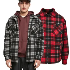 Urban Classics - Flannel Teddy Shirt Jacket