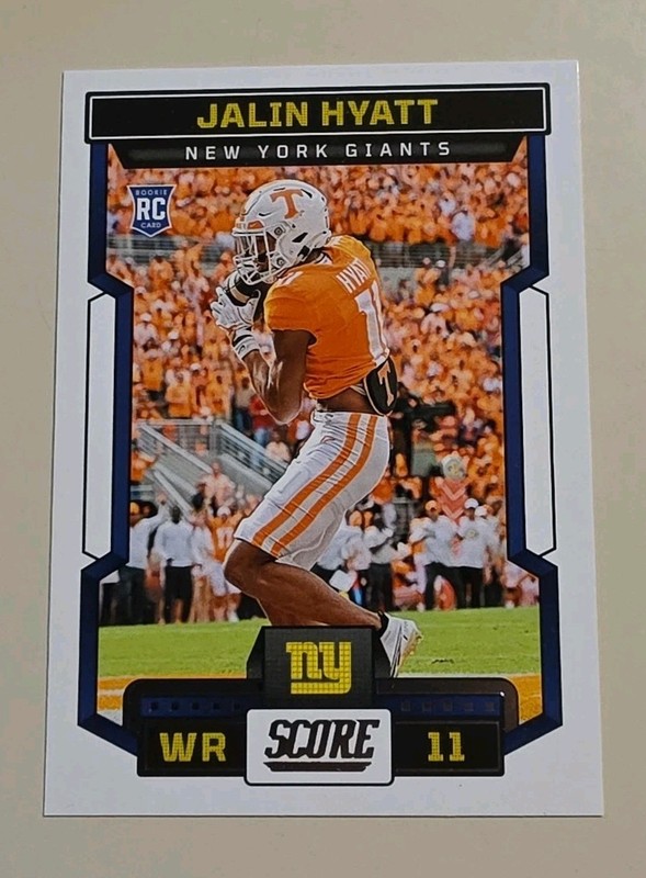 2023 Score - Rookies Jalin Hyatt #347 (RC)