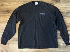 Vintage Y2K Sun Microsystems T Shirt Sleeve Faded JAVA Internet MENS LARGE