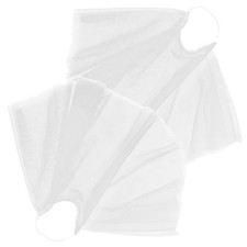 2 Pcs Attachable Sleeves Removable Dress Detachable for Wedding Bridal White