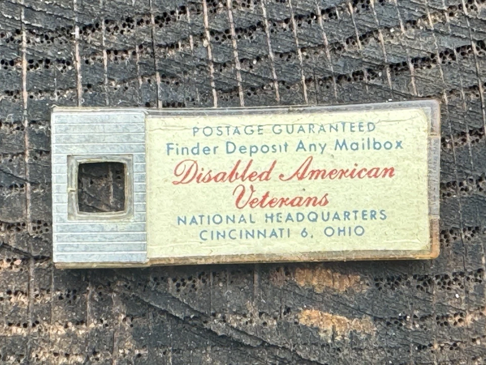 1951 Virginia DAV Tag Keychain License Plate FREE SHIPPING - Image 2 of 2