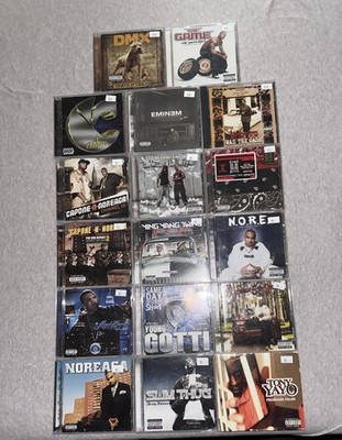 17 Rap Music CD's Lot Eminem, Lil Wayne, Snoop Dogg, and more!