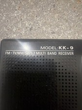 Small Portable 5" FM/AM/SW 9 Band Receiver Radio