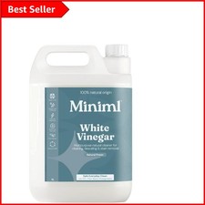 Natural  White Vinegar Cleaning 5L - Hospital-Grade Multi-Surface Use 2.20 per litre