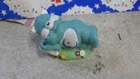Vintage American Greetings Ceramic Care Bear Figurine Bedtime Bear 1980's