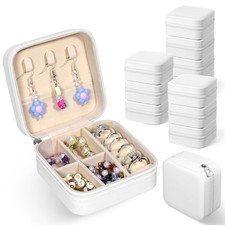 12 Pack Small Travel Jewelry Box Bridesmaid Proposal Gift Boxes Portable Mini...
