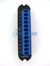 Corning CCH-CP12-3C Fiber Patch Panel, 12 SC Simplex OS2 SM NEW BULK STSI