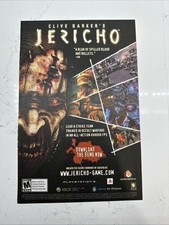 2006 Clive Barker  s Jericho Video Game Print As Xbox 360 PlayStation 3