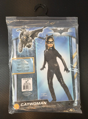 Size Large Rubie's Girls' DC Dark Knight Trilogy Child Catwoman Jumpsuit Costume