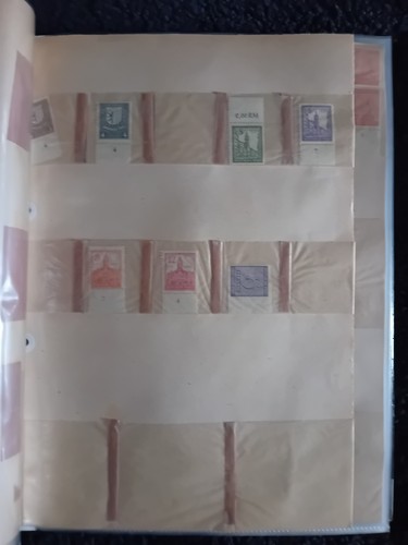 Germany Deutsch's Reich stamps on home made pages - Picture 4 of 24