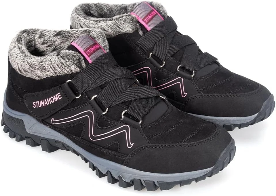 STUNAHOME Women's Thermal Snow Boots Faux Fur Winter UK 7 EU 41
Opens in a new window or tab