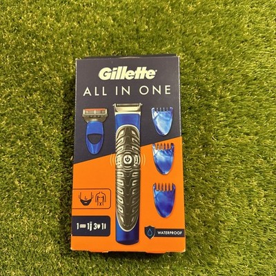 Gillette All-in-One Pflege: Rasieren, Trimmen & Kanten mit Präzision - Wasserdicht