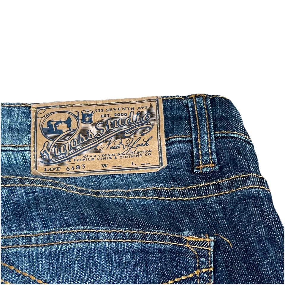 VIGOSS STUDIO BROOKLYN BERMUDA女式27款弹力铐边牛仔裤短裤 — 第 4/4 张图片