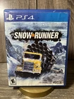 SnowRunner - [ SONY PLAYSTATION 4 PS4] Cleaned Tested Fully Functional