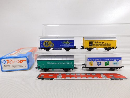 Roco H0 DC Güterwagen TEILW. FEHLEN KLEINTEILE NEM KKK 48096 etc #DO715-1 | Zustand: Gebraucht