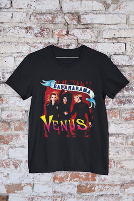 Bananarama Venus Short Sleeve Black All Size Unisex Classic Tee Shirt UR853