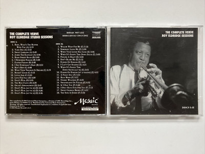 The Complete Verve Roy Eldridge Studio Session Discs 1-2 (2-CD) Like New Cond.