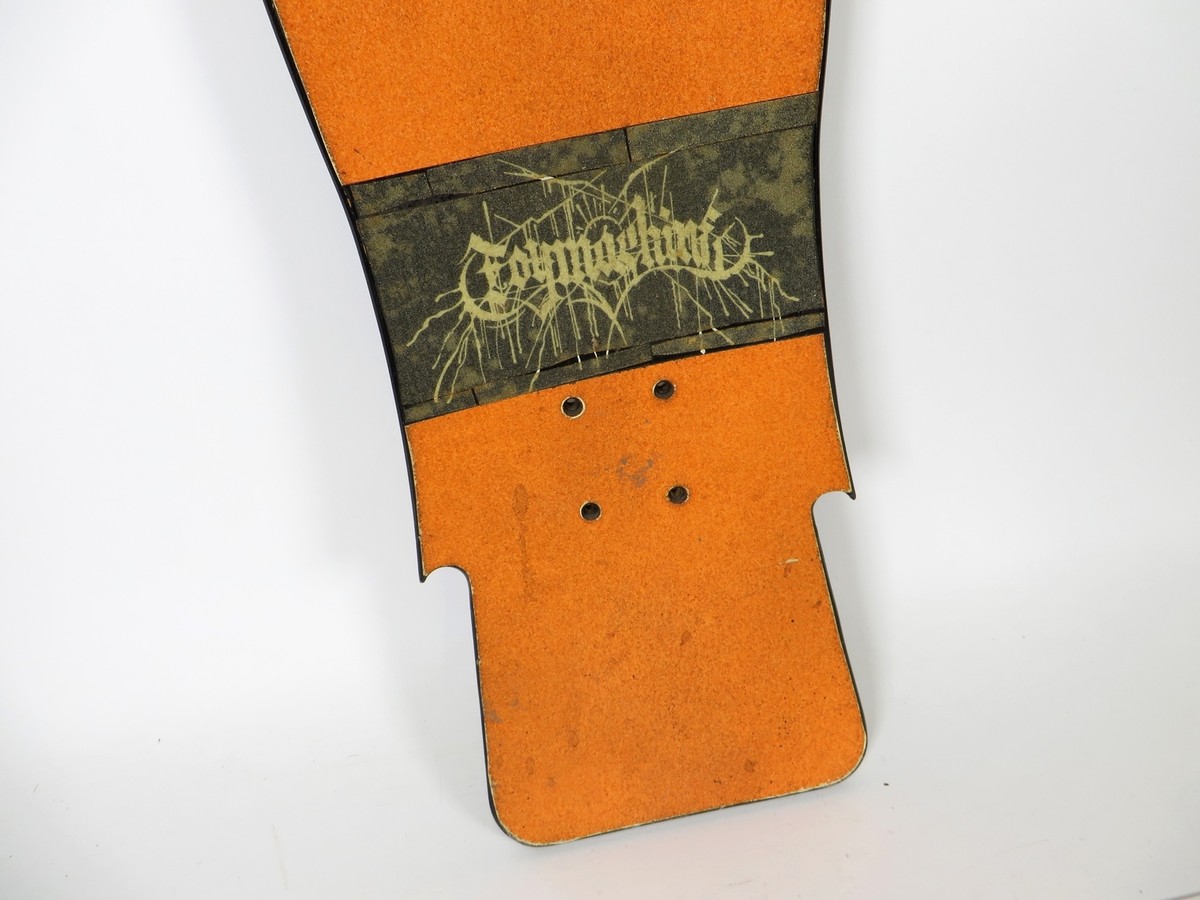 Toy Machine Tum Yeto Black Worm Of Death Skateboard Deck
