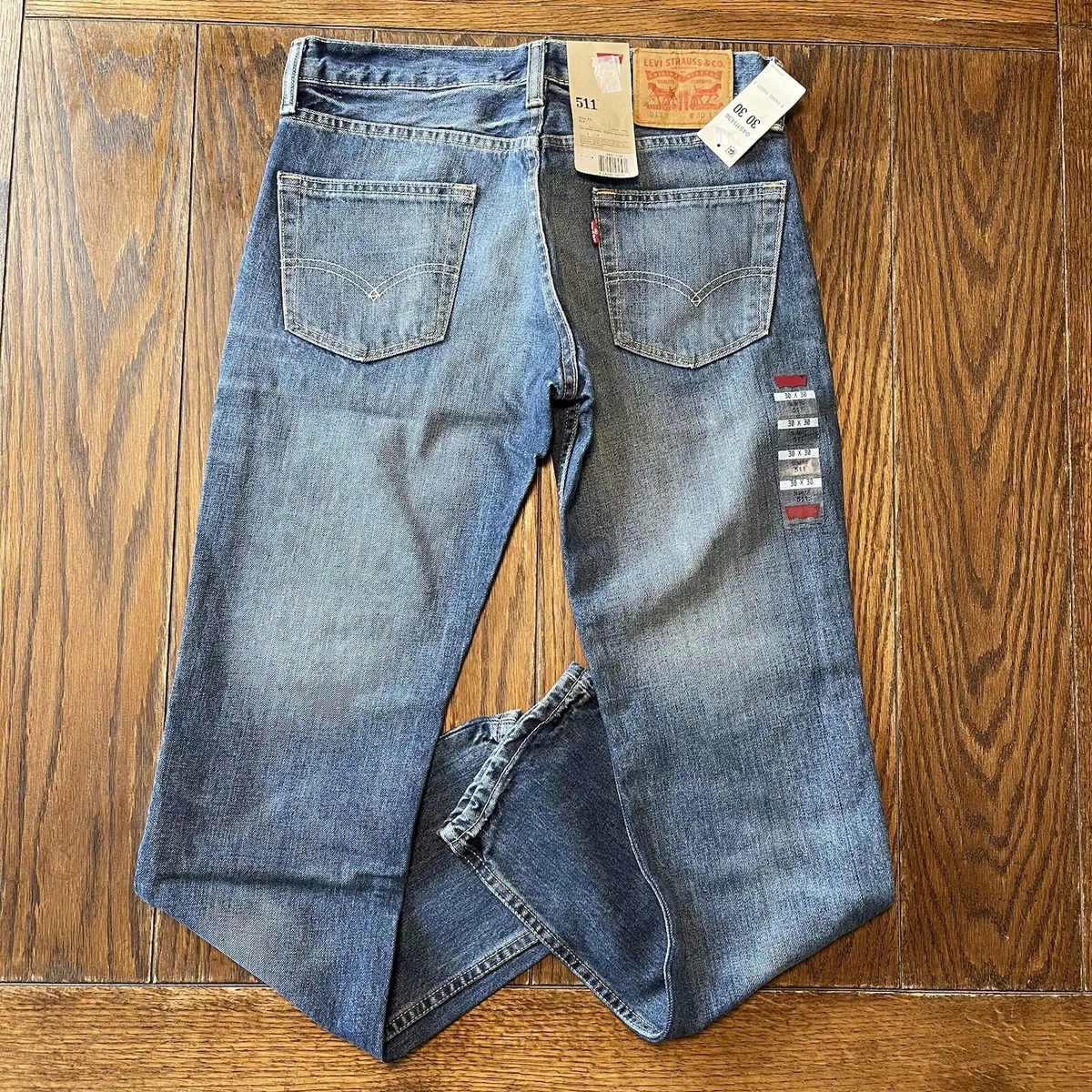 Mens levi's top tapered leg jeans