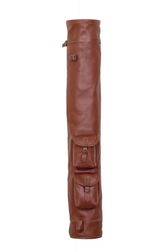 Golf Pencil Bag Carry Bag Genuine Leather Sunday Golf Club Ball Bag Golf Bag