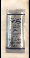 5-Pack Expired "Aquasonic 100" Sterile Ultrasound Gel - NEW Sealed Packets