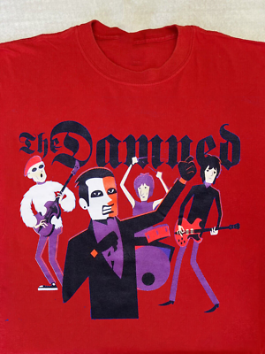 Rare The Damned Band Gift For Fan Red All Size Unisex T-Shirt 