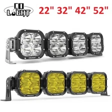 Led Light Bar 22" 32'' 42'' 52" Linkable 30000lm 4x4 Off-Road Driving Fog Light