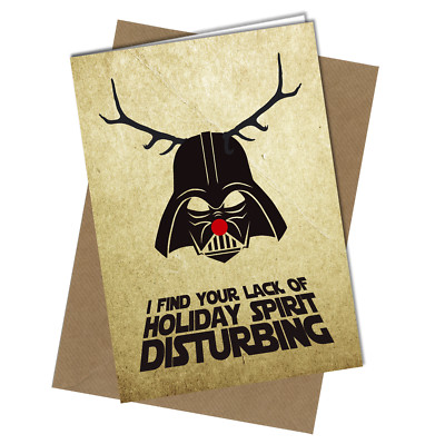 410 christmas card rude greeting card funny humour joke star wars xmas card ebay 410 christmas card rude