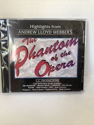 The Phantom of the Opera Legacy Highlights CD Andrew Lloyd Webber Sealed