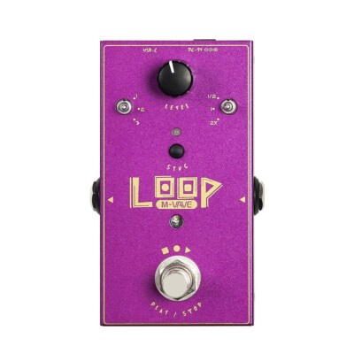 M-VAVE LOOP II Portable Single Guitar Effects Pedal Phrase Loop Effector