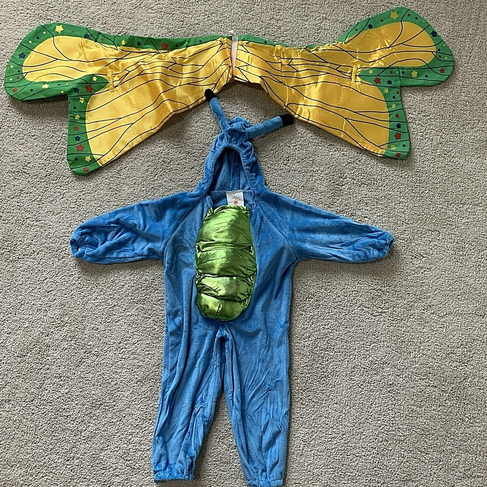 Новый DRAGONFLY костюм для Хэллоуина младенца 6-12 месяцев полный 2 изделия костюм новый - Изображение 2 из 4