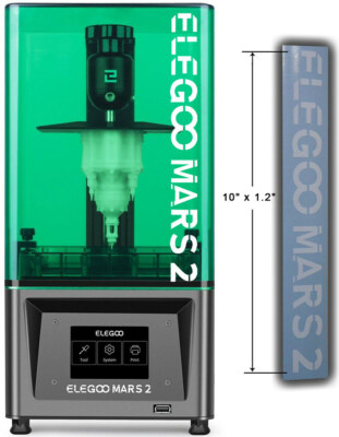 Elegoo Mars 2 white vinyl sticker