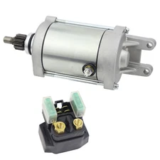 Starter for Yamaha Raptor 660 YFM660R 2001-2005 with Relay 