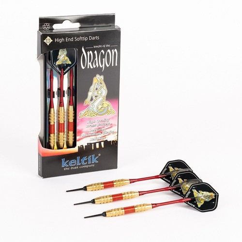 Freccette Soft Keltik Dragon Rosso 18 G - Foto 4 di 4