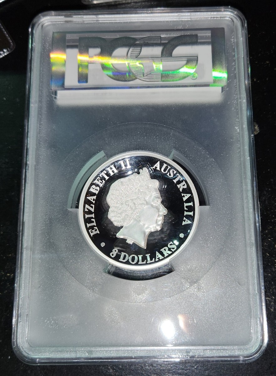 2014 Graded PR70DCAM High Relief 5oz Wedge Tailed Eagle 999 Silver