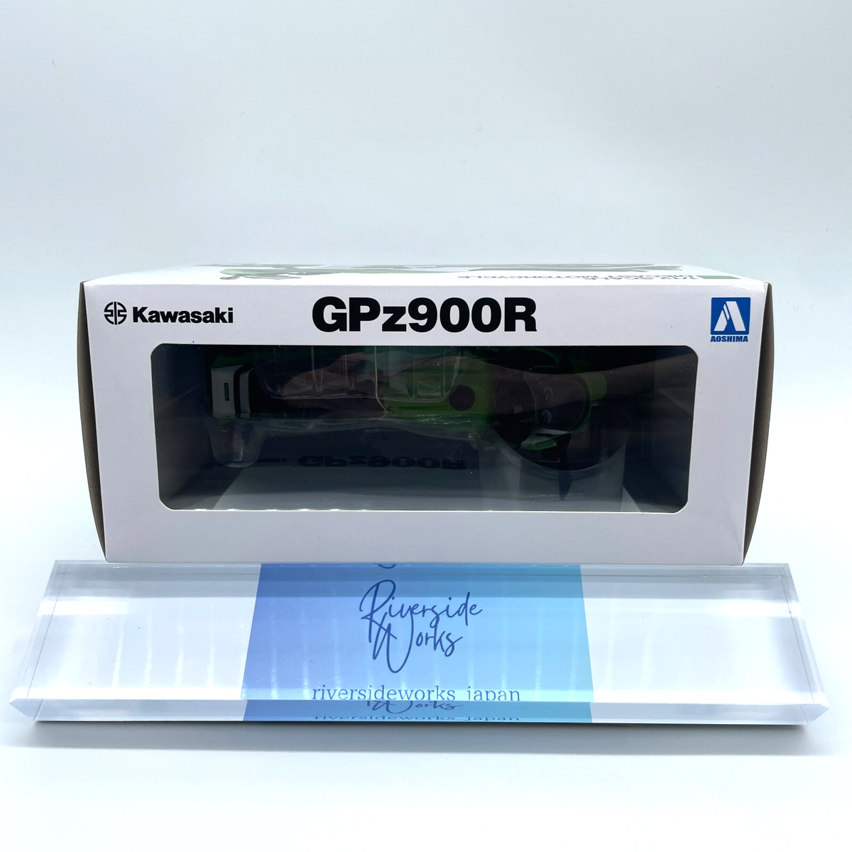 1/12 Aoshima Skynet Kawasaki NINJA GPZ900R Lime Green