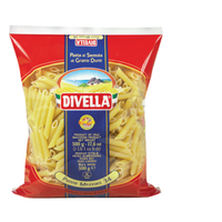 Pasta Divella 100% Italienisch N° 34 Penne Mezzani 500G