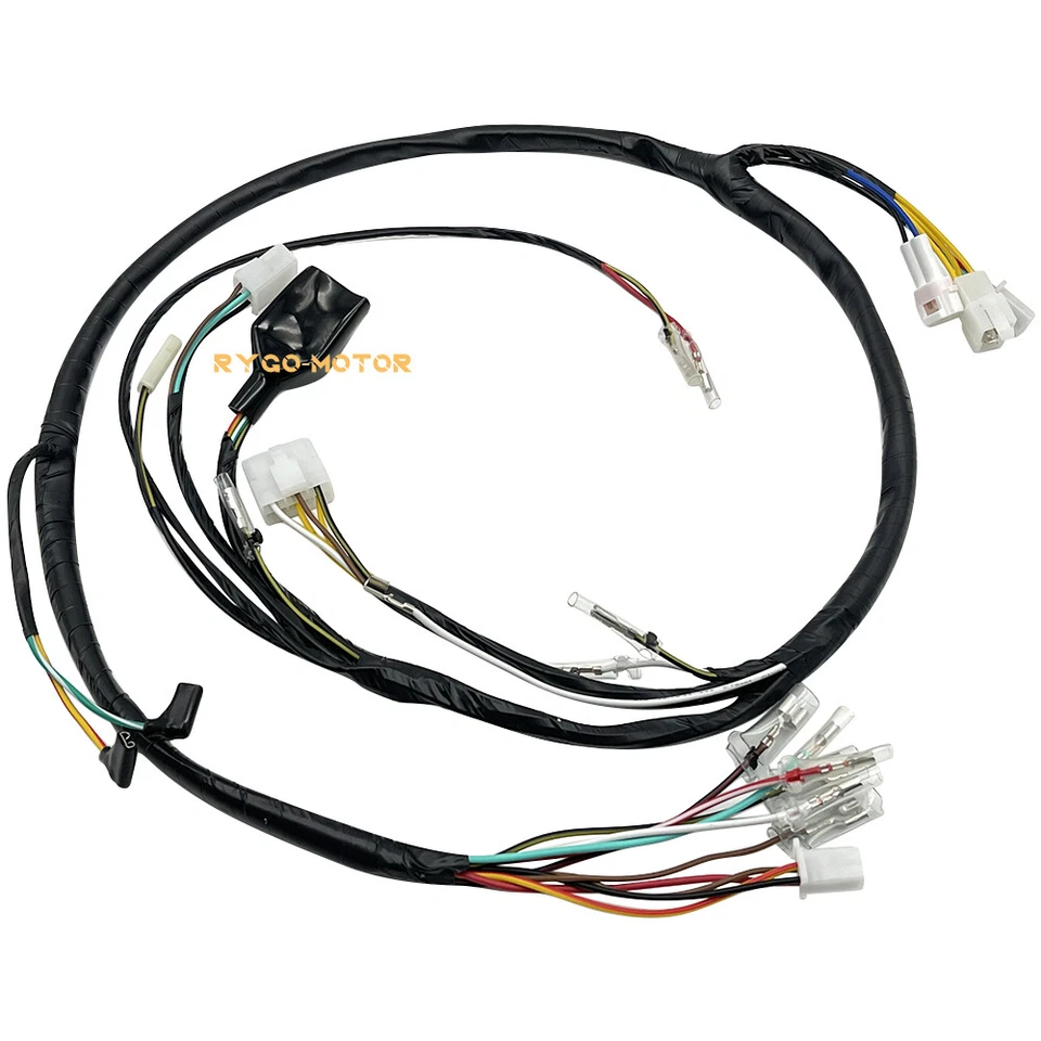 Arnés de cableado del motor principal para Kawasaki Bayou 300 KLF300A 86-87 26001-1712 Foto 2 de 4