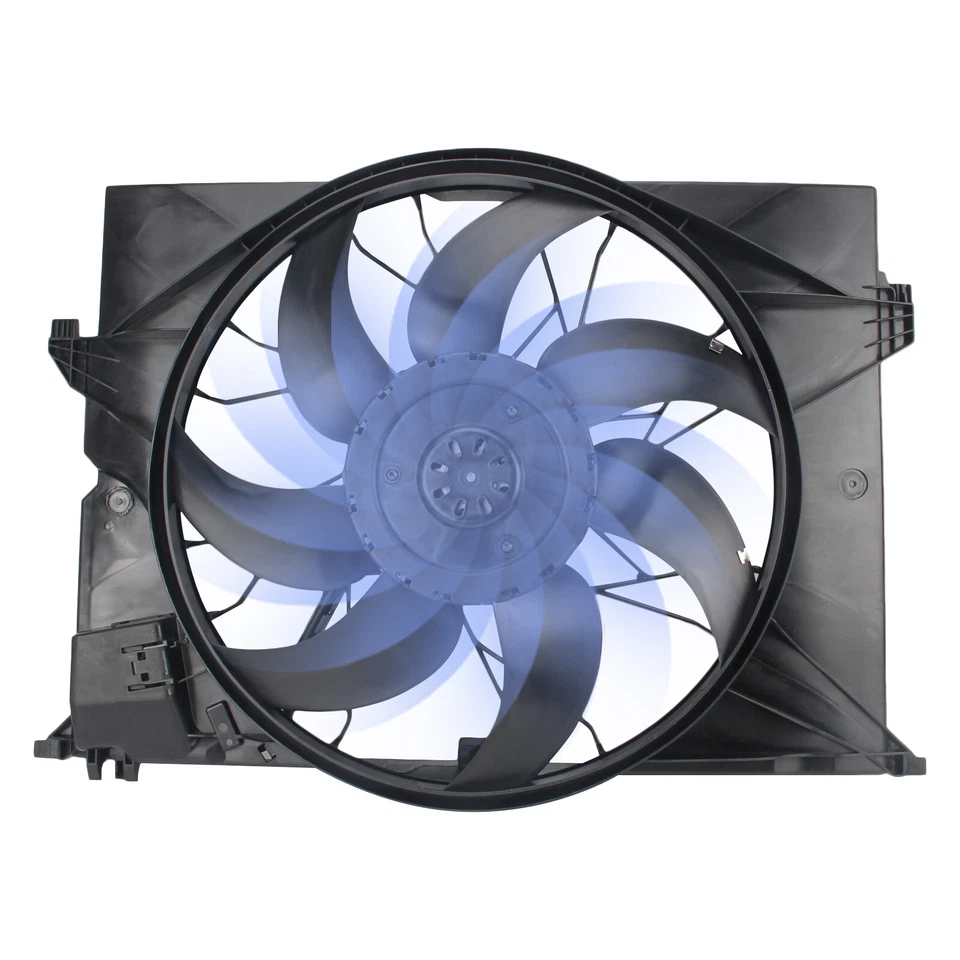 Conjunto de ventilador de refrigeración del radiador para Mercedes Benz S550 base sedán 2007-13 Foto 2 de 4