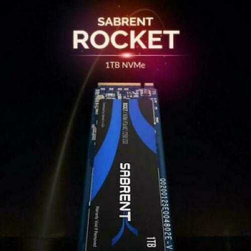 Sabrent 1TB Rocket NVMe PCIe M.2 2280 Internal SSD High