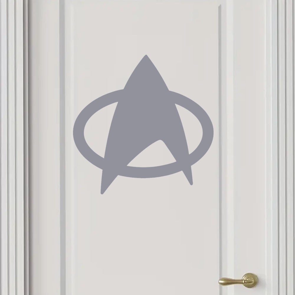 Star Fleet Command Decal - Holographic Vinyl Sticker 5.5x5.5 For Cars, Laptops, Windows