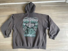 Iron Horse Saloon Off The Chain Mens Full Zip Sweatshirt Size 3XL