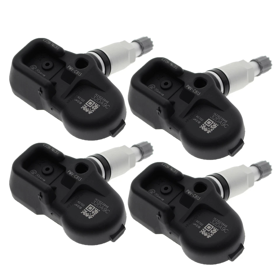 SENSOR MONITOR DE PRESIÓN DE NEUMÁTICOS 4 PIEZAS TPMS para Nissan 370Z 2009 - 2010 / Versa 2013 Foto 2 de 4