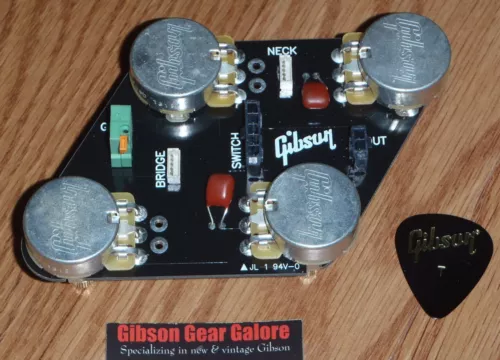 Gibson Les Paul Tribute Pot Control Board CTS Quick Connect Guitar Parts HP LPM