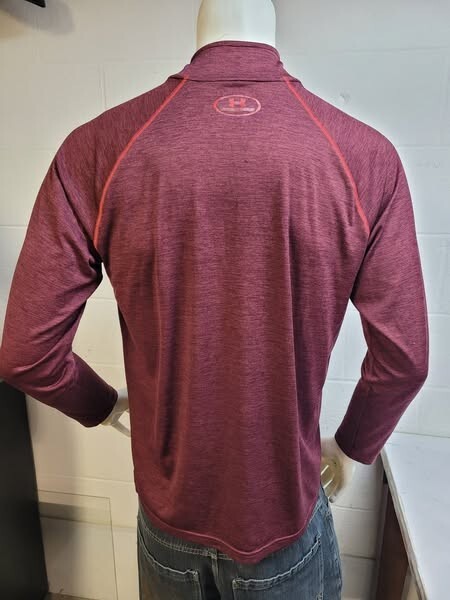 Under Armor quarter zip red pullover lightweight … - image 2