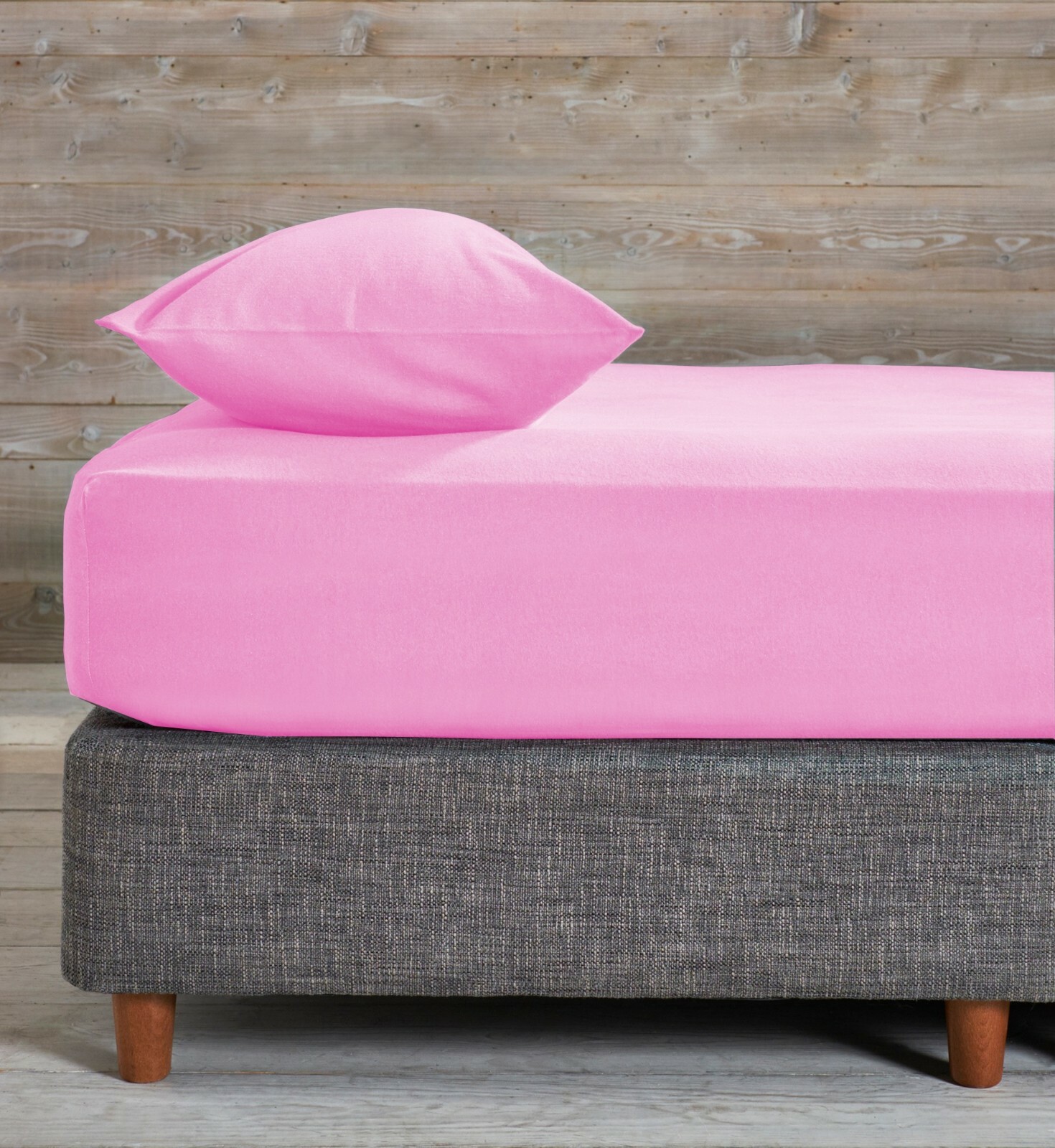 100 Egyptian Cotton Fitted Sheet 200TC Single 4FT Small Double King