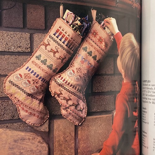Lot-4 Vanessa-Ann's Holidays In Cross-Stitch HC Book 90-91-92-93 + 1 Victorian - Picture 10 of 12