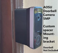 AOSU Doorbell Camera 5MP Ultra Custom Expander Spacer  Mounting bracket 0.5"-4"