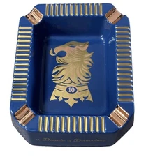 🔥Drew Estate Undercrown 10 Aniversario  Ceramic Ashtray “All Dekk’d Out” NIB 🔥