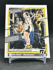 2024 Panini Caitlin Clark Collection Donruss Highlights #H10 Iowa Hawkeyes RC